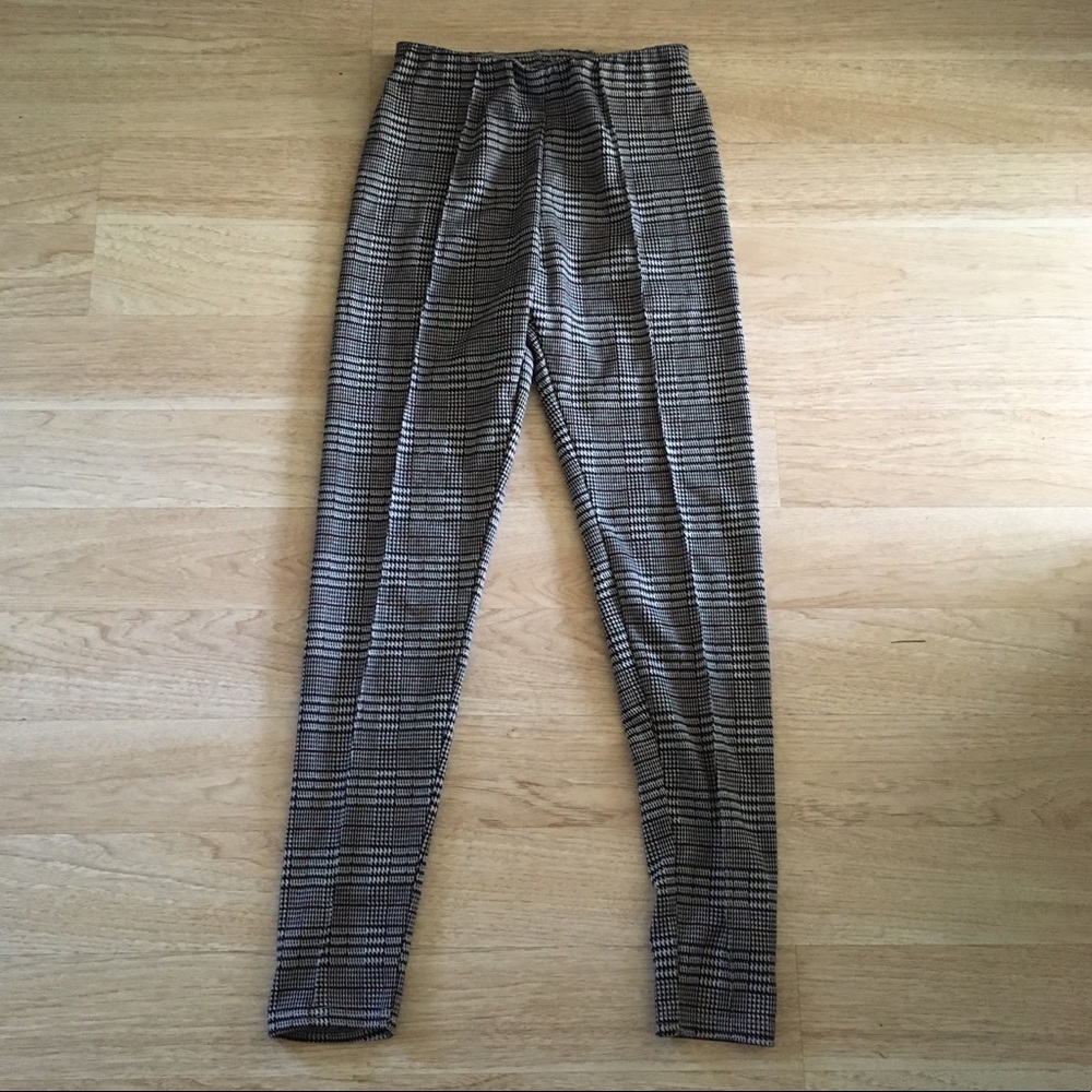 NWOT Cotton on plaid trousers
